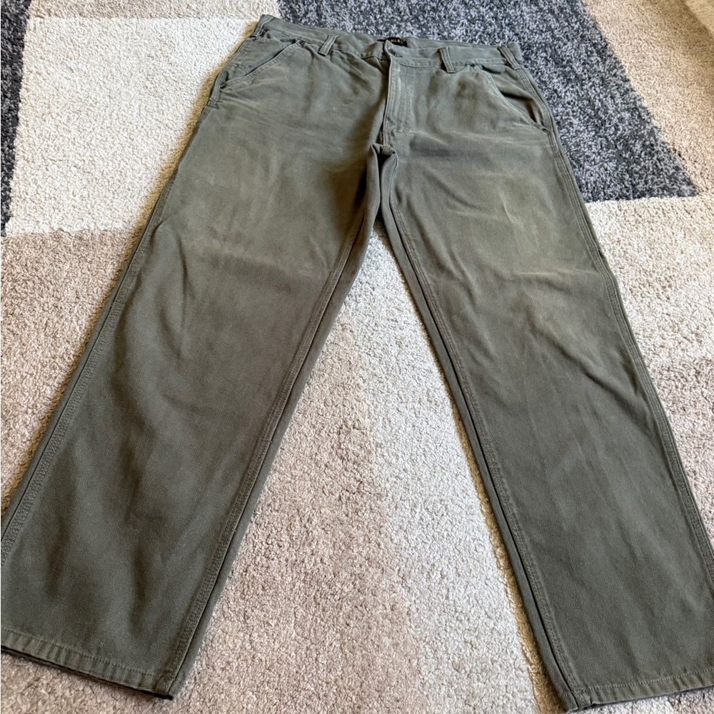 Stanley Men's Khaki Green Chinos - Picture 2 of 7